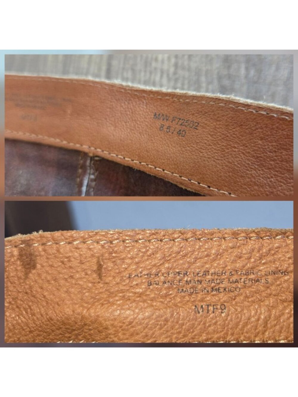 Born Suede Distressed Albi Tall Riding Boots Brown 8.5 Western Boho Cross Stitch - Picture 12 of 12